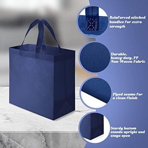 Sacs en tissu non tissé thermosoudés, sacs de courses en tissu, sacs non tissés à ultrasons - Product Image 1