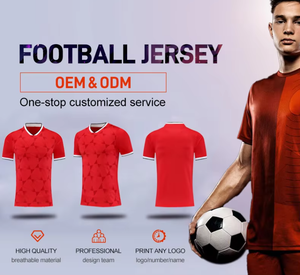 Camiseta de Práctica de Fútbol Americano Personalizada FEROCIOUS CLOTHING, Malla Roja, Cuello en V, Manga Corta, Transpirable, Antibacteriana y Ligera - Product Image 2
