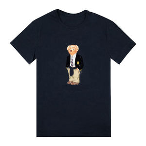 เสื้อยืดคอกลมแขนสั้นผ้าฝ้าย100% โอเวอร์ไซส์สำหรับผู้ชายออกแบบได้ตามต้องการ - Product Image 2