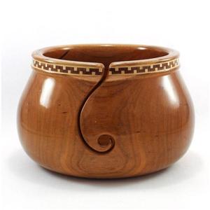 Bol de fil élégant de conception créative bols à tricoter personnalisables en bois durable bol de fil bon marché décoratif de style multifonction - Product Image 5