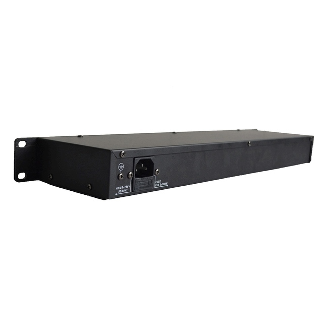 8 Way DMX Stage Light Splitter Manual Switch 8 Channel Signal Amplifier DMX Distributor with 8 Channels