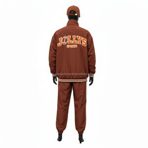 Chándal Deportivo para Mujer Hecho en Pakistán, Corte Holgado, Cortavientos, Estilo Corto, Color Sólido, Servicio OEM, Talla Grande - Product Image 2