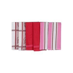 Meilleure vente de torchons de cuisine brodés 100% pur coton au design personnalisé fournisseur indien - Product Image 6