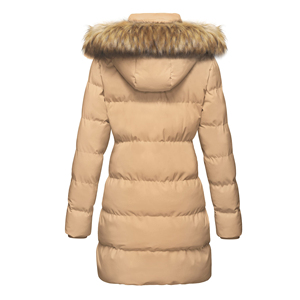 Chaquetas Parka de Diseñador al por Mayor con Capucha para Mujer, Logotipo OEM, Chaqueta de Invierno Acolchada Extra Grande para Mujer - Product Image 2
