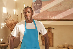 Delantal de Cocina sin Mangas BEAM 100% Poliéster No Tejido, Transpirable, Ecológico, Absorbente de Humedad, Ahorra Agua, con Bolsillo Frontal - Product Image 6