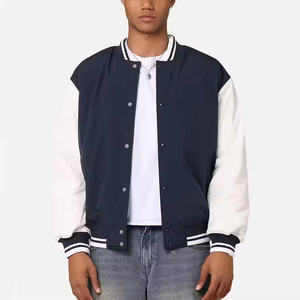 Chaqueta Bomber Varsity de Mezcla de Lana, Fabricante de Ropa Personalizada, Chaqueta Varsity Personalizada para Hombre, Parche de Chenille, Chaquetas de Béisbol Letterman - Product Image 4