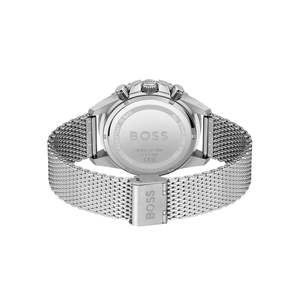 Montre de luxe pour homme Hugo Boss 1513905, boîtier et bracelet en acier inoxydable, style simple, résistante à l'eau, livrée en coffret 46 - Product Image 1