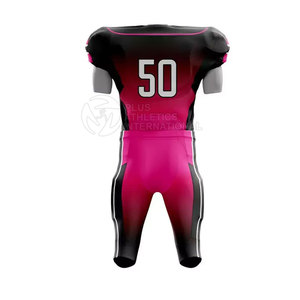 2025 uniforme de football américain le plus vendu sur mesure nouveau Design logo personnalisé uniforme de maillot de football américain - Product Image 3