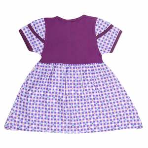 Robe fantaisie à manches courtes pour filles - Violet - Product Image 2