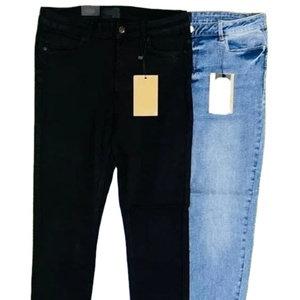 ผู้หญิงแฟชั่นสบายๆกางเกงยีนส์ผอมผ้าฝ้ายสแปนเด็กซ์ทําลายล้างราคาขายส่งจากบังคลาเทศสุภาพสตรีกางเกงยีนส์ - Product Image 3