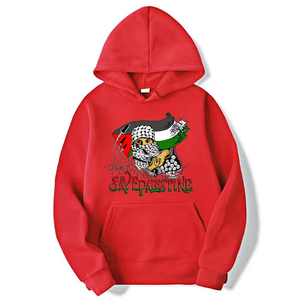 Nueva calidad Premium Palestina Sudadera con capucha Hombres Mujeres 2024 Nueva Palestina 3D Sudadera con capucha Poliéster Keffiyeh Palestina Sudadera con capucha - Product Image 4