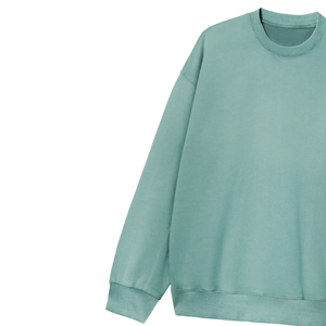 Sweat-shirt vert sarcelle unisexe, confortable, doux, pull-over décontracté, vêtements pour hommes et femmes, manches longues, tendance, léger, confortable, hiver - Product Image 4