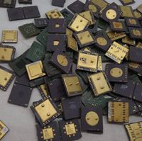 Nouvelle céramique pour la récupération de déchets électroniques de puces de processeur de bureau 2 cœurs (Pin Grid) destinée au recyclage