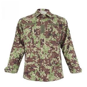 Uniformes de seguridad con múltiples bolsillos de alta calidad, uniformes de camuflaje impermeables con logotipo personalizado de manga larga transpirable para exteriores - Product Image 2