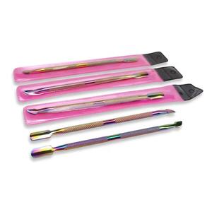 Juego de Herramientas de Manicura Profesional de Acero Inoxidable de Doble Punta Reutilizable para el Cuidado Preciso de las Uñas en Salón y Hogar - Product Image 5