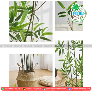 PRODUIT SUPÉRIEUR Panier de rangement en jonc de mer chic du Vietnam fait à la main avec amour pour les besoins de votre organisation à domicile - Product Image 5