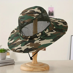 Haute qualité Vietnam Camouflage casquette Logo personnalisé panneau d'origine marque chapeaux ajustés pour hommes pêche en plein air sport fête Ski hiver - Product Image 2