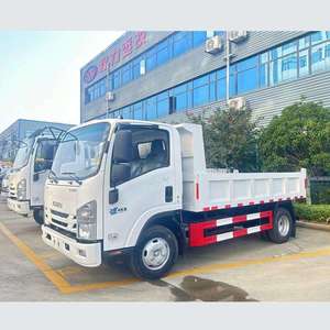 MEILLEURE OFFRE - Camion benne basculante 4x2 ISUZU 5 tonnes, mini-dumper léger diesel avec garantie d'un an - Product Image 2