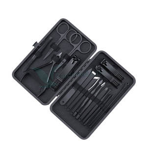 Prix de gros Kit de manucure pédicure de 12 pièces Kit d'outils pour les mains et les pieds Kit d'instruments - Product Image 1