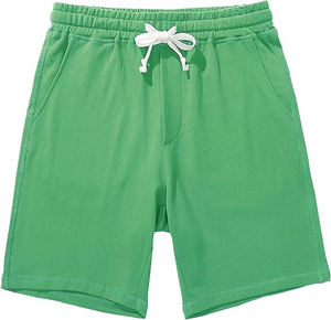 Pantalones Cortos Casuales de Lana para Hombre, Tejido Suave, Cintura Elástica, Ajuste Relajado y Cómodo, Duraderos - Product Image 1