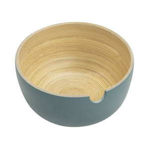 Ensemble de 6 bols en bambou enroulés/filés pour servir des aliments pour la décoration de la cuisine vente en gros du Vietnam - Product Image 5