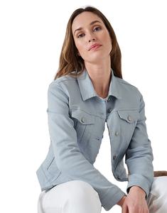 Chaleco vaquero sin mangas para mujer, estilo chaleco, ropa exterior de mezclilla para verano, chaleco vaquero - Product Image 1