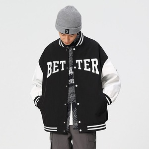 Chaqueta Deportiva Casual Personalizada de Alta Calidad al por Mayor con Diseño de Collage de Béisbol para Hombre - Product Image 3