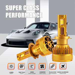 <span class=keywords><strong>Prix</strong></span> d'usine P29 300W H11 9005 9006 9012 H1 H7 Phares LED de voiture 8 tubes en cuivre Phare LED - Product Image 5