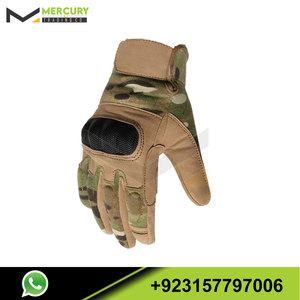 Guantes tácticos de excelente calidad Guantes de tiro de cuero de alta calidad Guantes tácticos de oficiales - Product Image 6