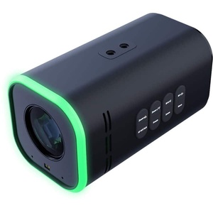 Nouvelle caméra industrielle 4K noire avec zoom optique 20x, résolution UHD 4K60, capteur CMOS 2,8 MP en plastique pour diffusion en direct - Product Image 2