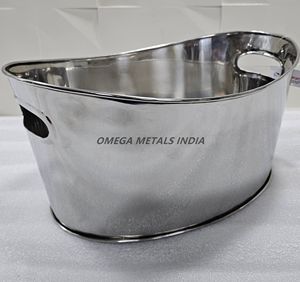 Seau à glace isolé en acier inoxydable à double paroi Refroidisseur de champagne et de bière élégant avec couvercle pour un usage domestique et une collecte en plein air - Product Image 2