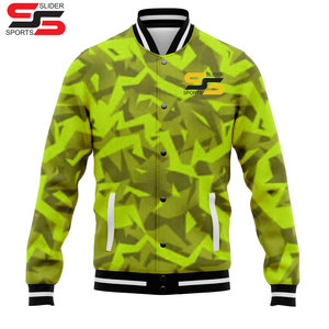 Abrigo universitario de bombardero de béisbol personalizado para hombre, ropa de calle bordada para exteriores, chaquetas de invierno Letterman 2026 - Product Image 3