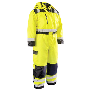 Ropa de trabajo de invierno personalizable, traje de seguridad de algodón transpirable e impermeable con soporte para logotipo - Product Image 6