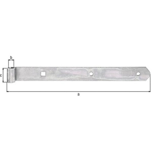 Supports de bande transporteuse L.300x10x30mm S.3mm STA .D.10mm Rd GAH - Product Image 3