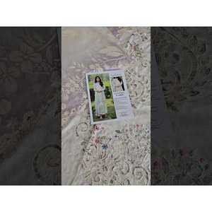 Sardinia TALES of PETALS Luxury Lawn'26 Élégant Col Montant Cloud Whisper-TC-1632 - Product Image 2