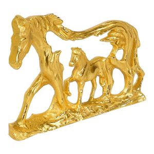 Accessoires élégants de maison de décor de table de cheval d'aluminium pour la décoration à la maison élégante - Product Image 5