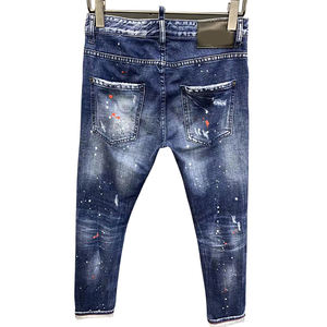 Nouvelle conception de survêtement d'hiver pour homme, coupe-vent respirant, séchage rapide, coupe régulière, taille haute, denim élastique, longueur complète, streetwear - Product Image 3