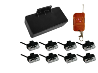 Neue Haibang DS-A6-8L 10V-30V DC LED-Lampe Grüne Farbe Grill-Warnleuchten-Set 6 Blitzmodi 1W LED Auto-Beleuchtung