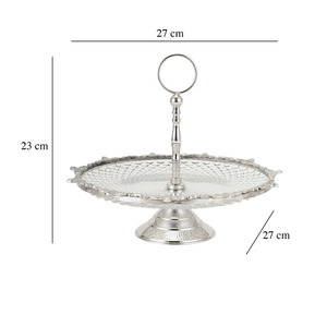 Soporte para servir pasteles de varios niveles para bodas y ocasiones especiales Soporte elegante para servir pasteles para presentaciones elegantes de postres - Product Image 3