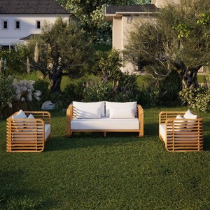 Ensemble de jardin d'extérieur avec un design sur le thème du soleil pour le confort et le style - Product Image 2