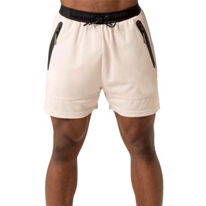 Meilleure vente High Street Style solide 6XL coton maille imprimé respirant séchage rapide Anti-rides Gym entraînement Shorts taille élastique - Product Image 1
