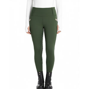 Leggings de Equitación para Mujer con Bolsillos con Cremallera, Logotipo Personalizado, Cómodos y Transpirables, Pantalones de Montar para Mujer en MOQ Bajo - Product Image 3