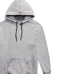 Sudadera con Capucha Extra Grande para Hombre, Estilo Vintage Desgastado, 400 g/m², Felpa Gruesa, Estilo Lavado Ácido para Invierno - Product Image 6