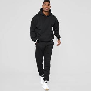 2025 nuevo diseño de chándal de lana de algodón para hombre, ropa de calle deportiva de alta calidad, chándal para correr, pantalones con capucha, pantalones activos OEM - Product Image 2