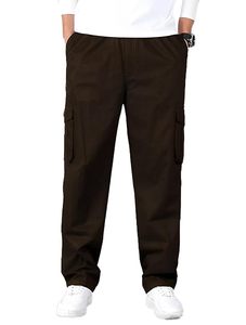 Pantalon cargo de haute qualité, bon marché, avec logo personnalisé et design, OEM, à six poches pour hommes Pantalon cargo multi-poches pour hommes - Product Image 6