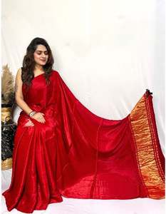Sari en soie Gajji pure de luxe, tissu Pallu, vêtements ethniques, sari en soie Gajji Bandhani, à bas prix par le fournisseur - Product Image 5