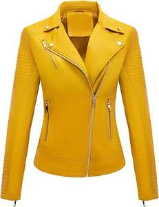 Vestes en cuir véritable de haute qualité: une durabilité de base de mode classique élégance élégante intemporelle mode mat brillant - Product Image 2