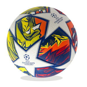 ลูกฟุตบอลมืออาชีพขนาด5สำหรับผู้ใหญ่ลูกฟุตบอลแบบกำหนดเองได้วัสดุหนัง PU นิ่ม - Product Image 6