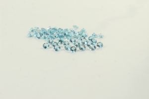 TOP 2,50 MM Aguamarina Piedra preciosa de corte redondo-Gemas calibradas de Aguamarina natural para joyería - Product Image 6