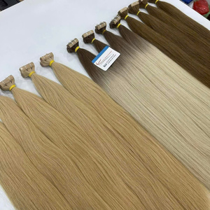 Article populaire : Extensions à bandes adhésives 100% cheveux humains vietnamiens, haute qualité, super variété de couleurs, prix de gros, couleurs tendance - Product Image 4